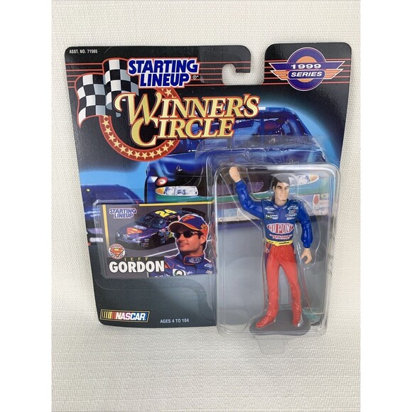 Nascar Starting Line‎ Up Winners Circle Jeff Gordon Action Figure 1999 #24 - Picture 1 of 7
